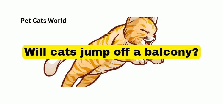 Will cats jump off a balcony